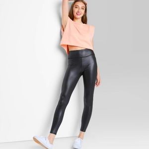 Faux Leather Leggings